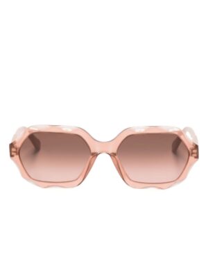 Chloé Eyewear Olivia oval-frame sunglasses