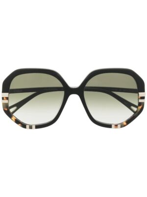 Chloé Eyewear oversized round-frame sunglasses