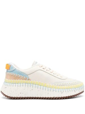 Chloé Nama panelled-design sneakers