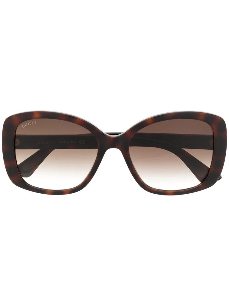 Gucci Eyewear Double G square-frame sunglasses