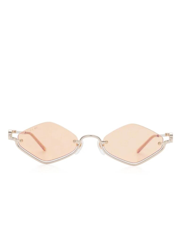 Gucci Eyewear Upside Down diamond-shape sunglasses