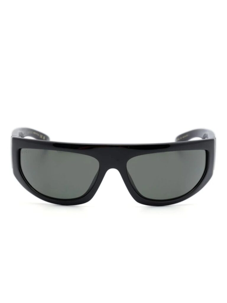 Gucci Eyewear biker-frame tinted sunglasses