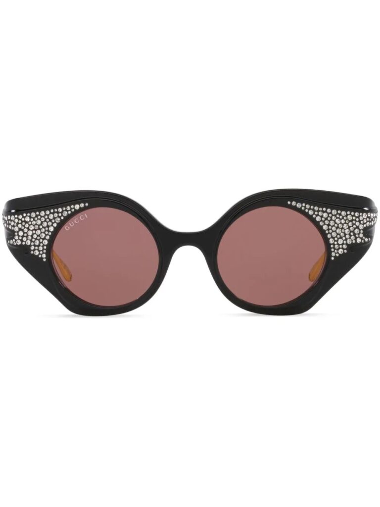Gucci Eyewear crystal-embellished cat-eye sunglasses