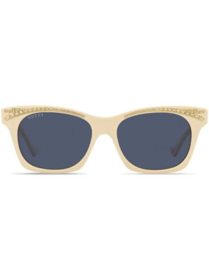 Gucci Eyewear crystal-embellished wayfarer sunglasses