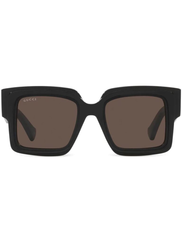 Gucci Eyewear logo-plaque square-frame sunglasses