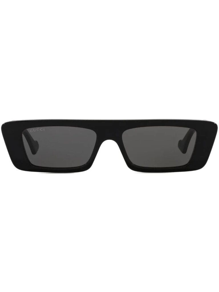 Gucci Eyewear logo-print rectangle-frame sunglasses