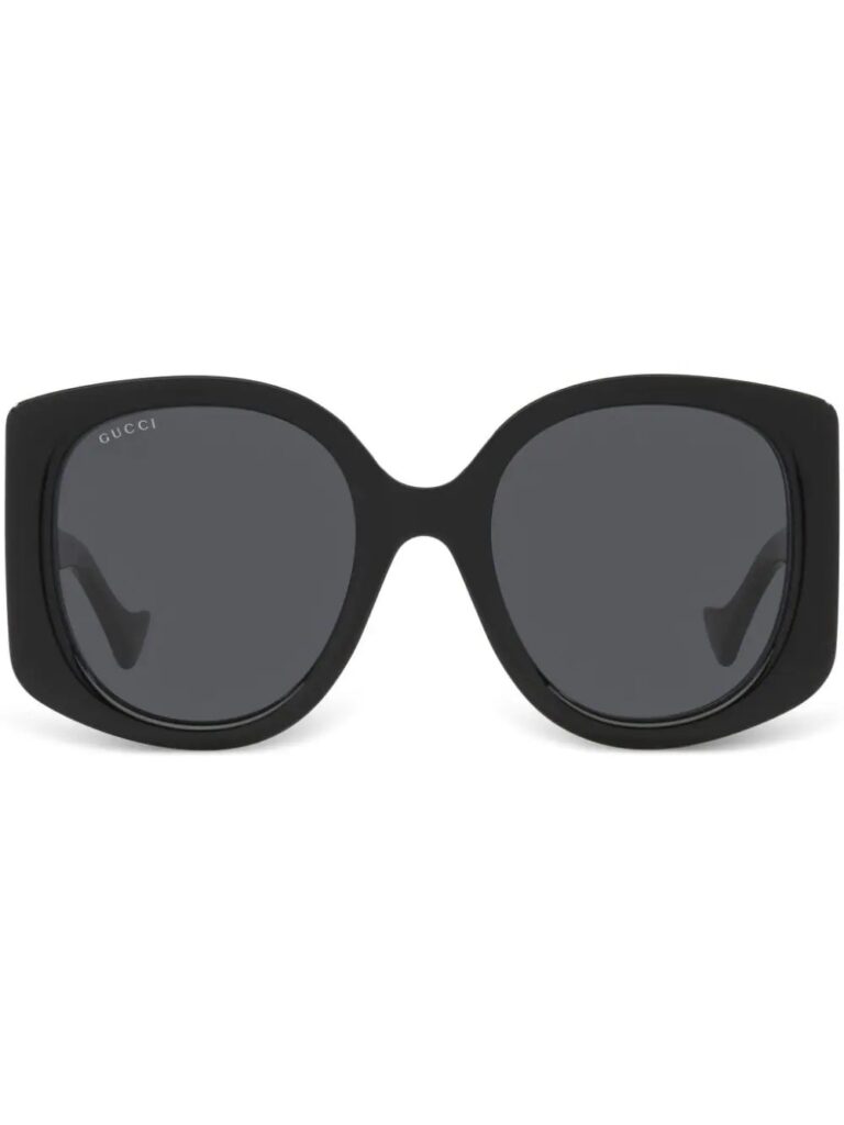 Gucci Eyewear oversized-frame logo-plaque sunglasses