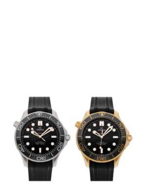 OMEGA pre-owned Seamaster Diver James Bond Limited Edition 42mm (set of two)