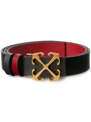 Off-White Arrows reversible leather belt