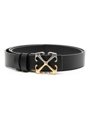 Off-White New Arrow leather belt