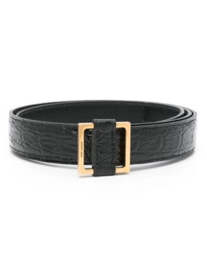 Saint Laurent LA 66 leather belt