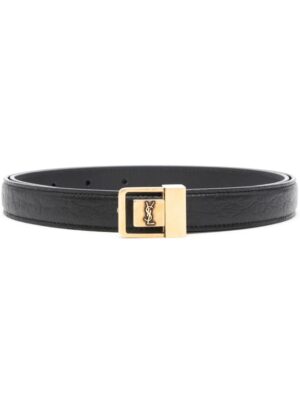 Saint Laurent La 66 leather belt