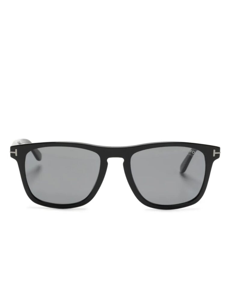 TOM FORD Eyewear logo-plaque square-frame sunglasses
