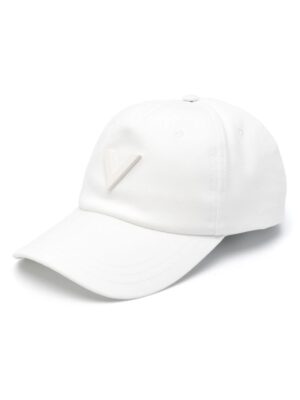 Valentino Garavani logo-appliqué cotton hat