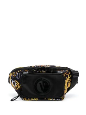 Versace Jeans Couture Logo Lock Barocco-print belt bag