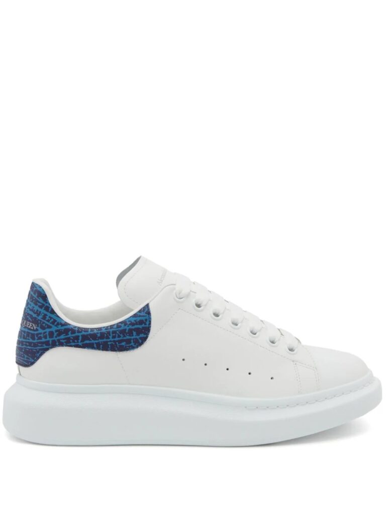Alexander McQueen panelled leather sneakers