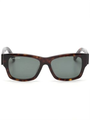 Balenciaga Eyewear square-frame logo-print sunglasses