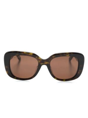 Balenciaga Eyewear tortoiseshell butterfly-frame sunglasses