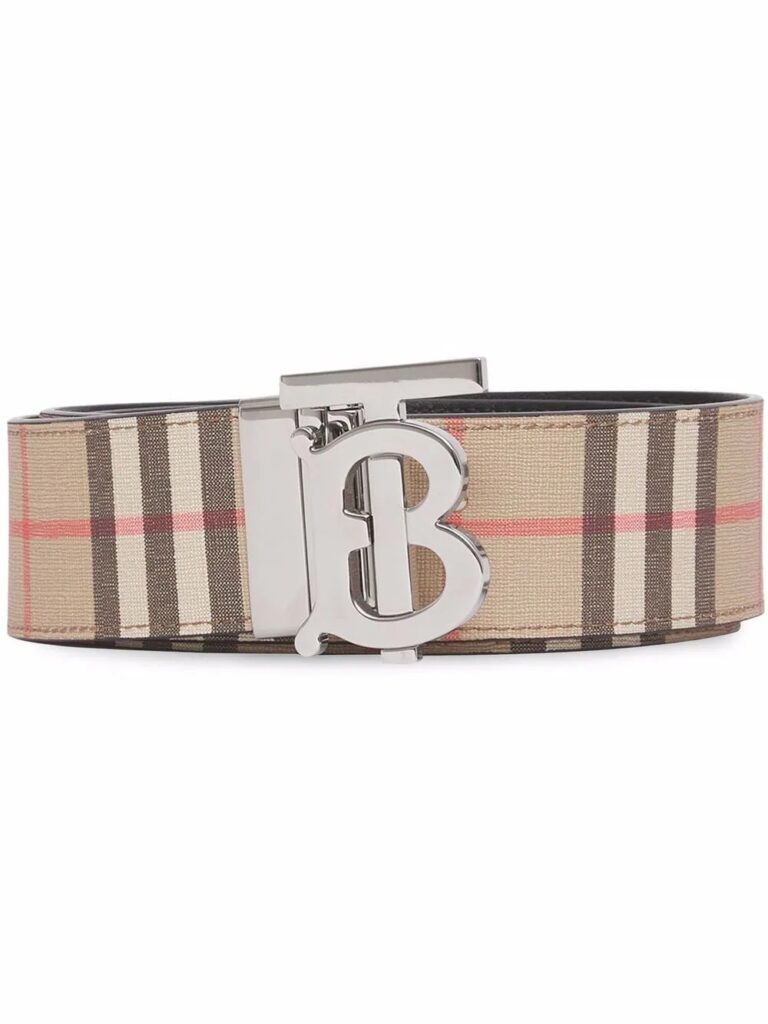 Burberry reversible monogram Vintage-Check belt