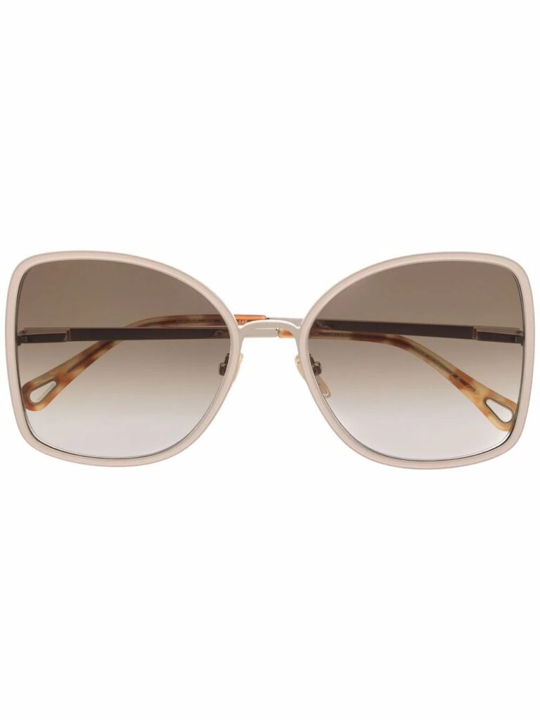Chloé Eyewear oversized-frame sunglasses