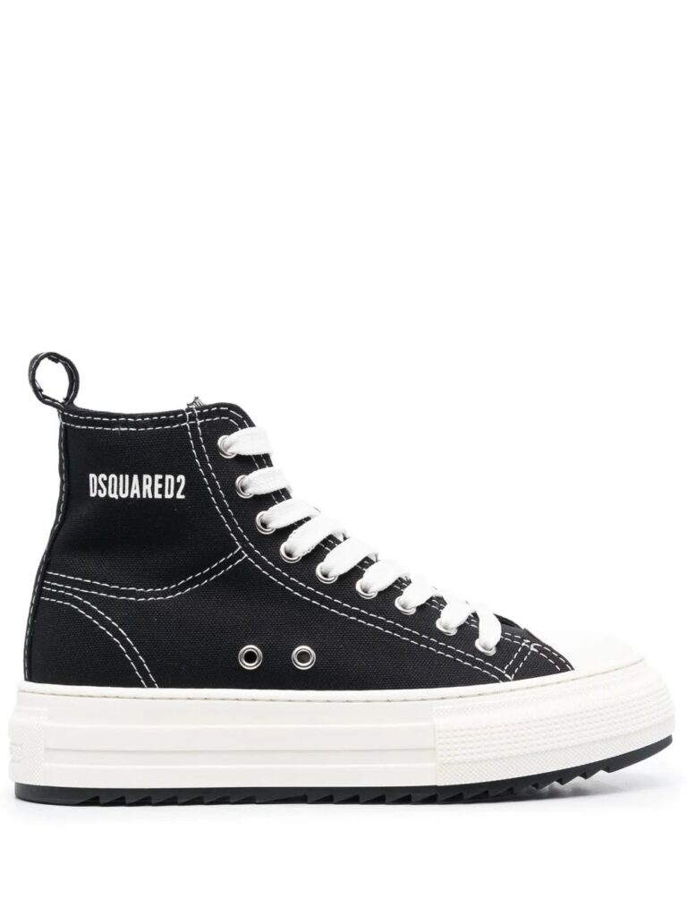Dsquared2 platform-sole high-top sneakers