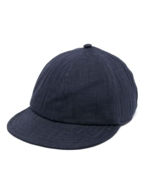 FENDI debossed-logo cotton cap