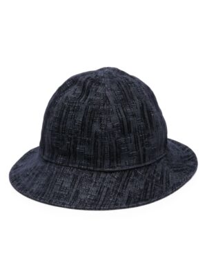 FENDI monogram denim bucket hat