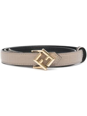 FENDI monogram leather belt