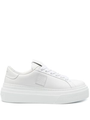 Givenchy City platform leather sneakers