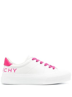Givenchy logo-print leather low-top sneakers
