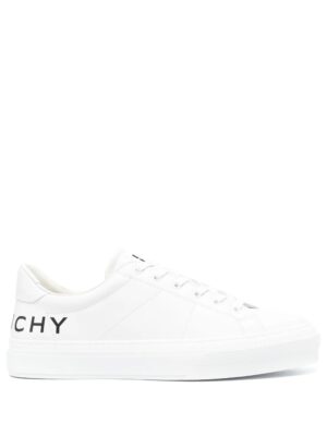 Givenchy logo-print leather sneakers