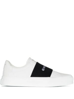Givenchy logo-webbing low-top sneakers