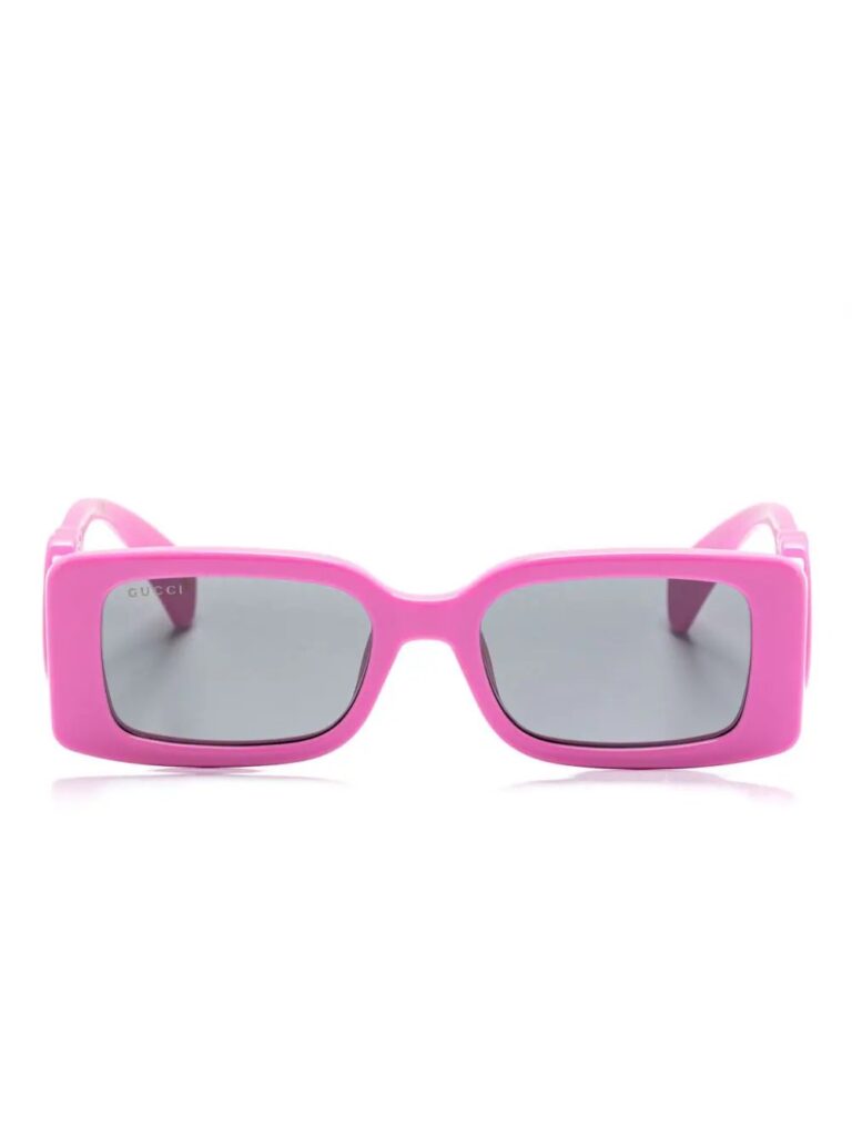 Gucci Eyewear Interlocking G rectangle-frame sunglasses