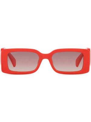 Gucci Eyewear Interlocking G rectangular-frame sunglasses