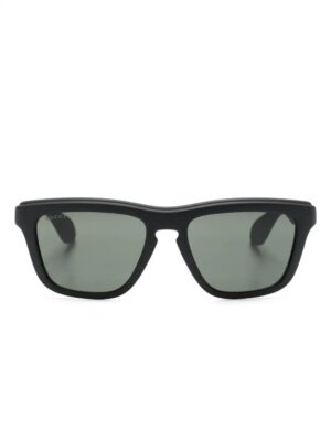 Gucci Eyewear perforated-logo square-frame sunglasses