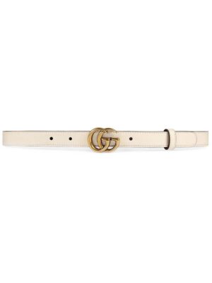 Gucci Leather belt with Double G buckle