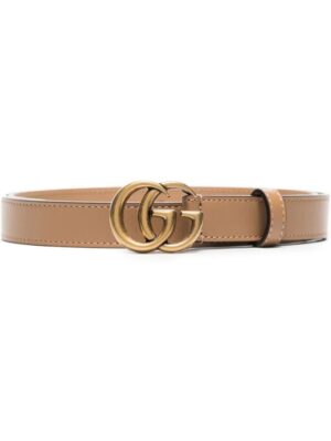 Gucci double G buckle belt