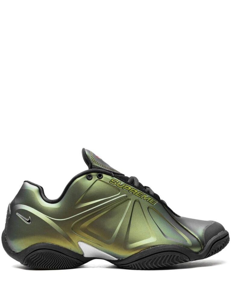 Nike x Supreme Air Zoom Courtposite "Metallic Gold" sneakers