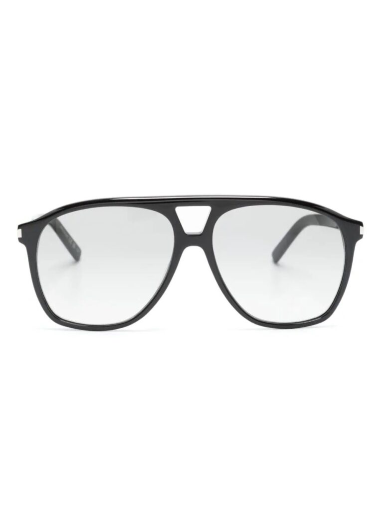 Saint Laurent Eyewear oversized pilot-frame sunglasses