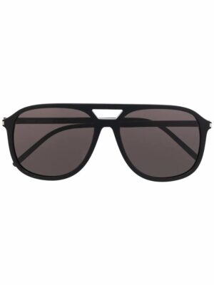 Saint Laurent Eyewear tinted pilot-frame sunglasses