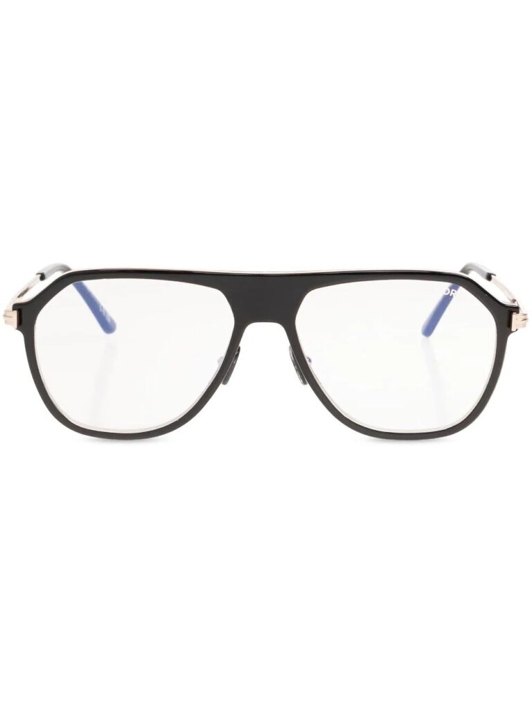 TOM FORD Eyewear Blue Block pilot-frame sunglasses