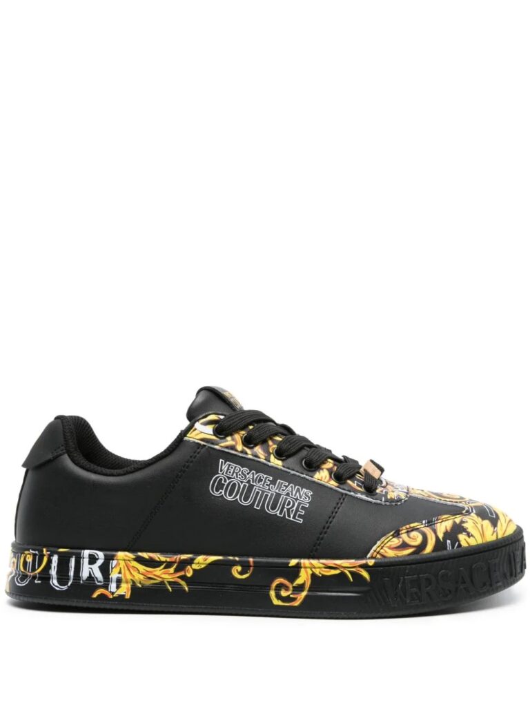 Versace Jeans Couture Court Baroccoflage-print sneakers