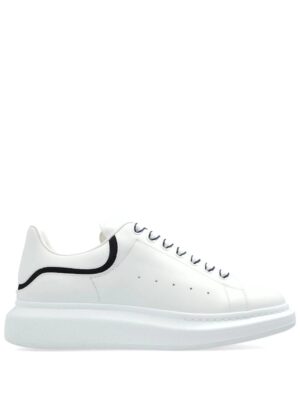 Alexander McQueen Oversized lace-up leather sneakers