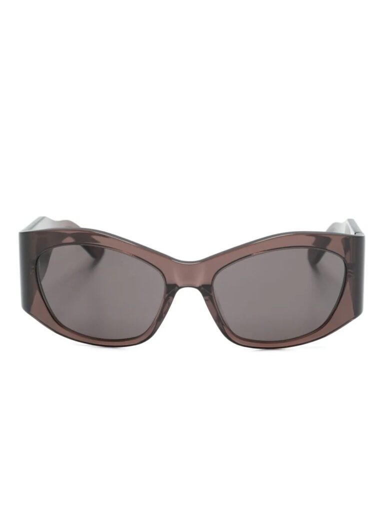 Balenciaga Eyewear transparent geometric-frame sunglasses