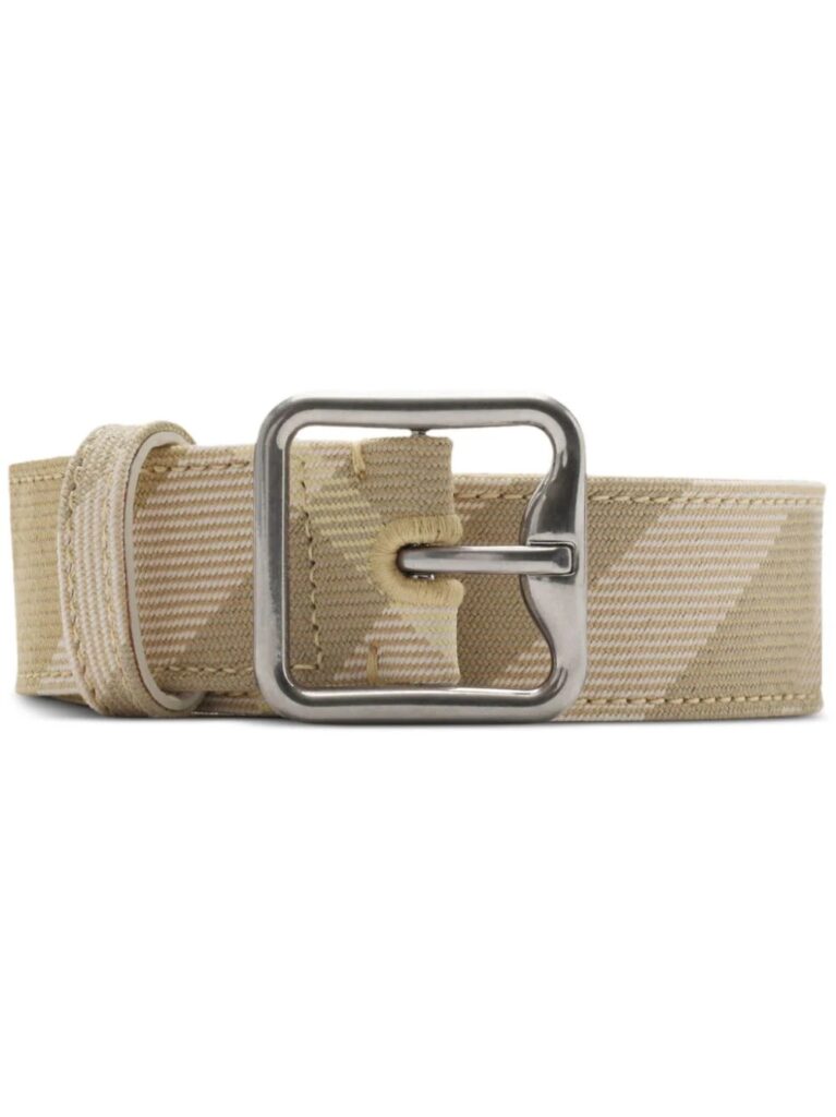 Burberry stripe design belt