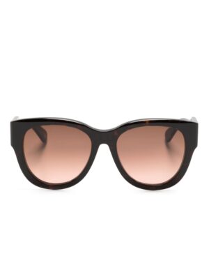 Chloé Eyewear Havana round-frame sunglasses