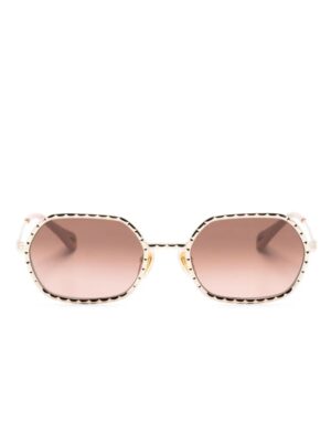 Chloé Eyewear geometric-frame sunglasses