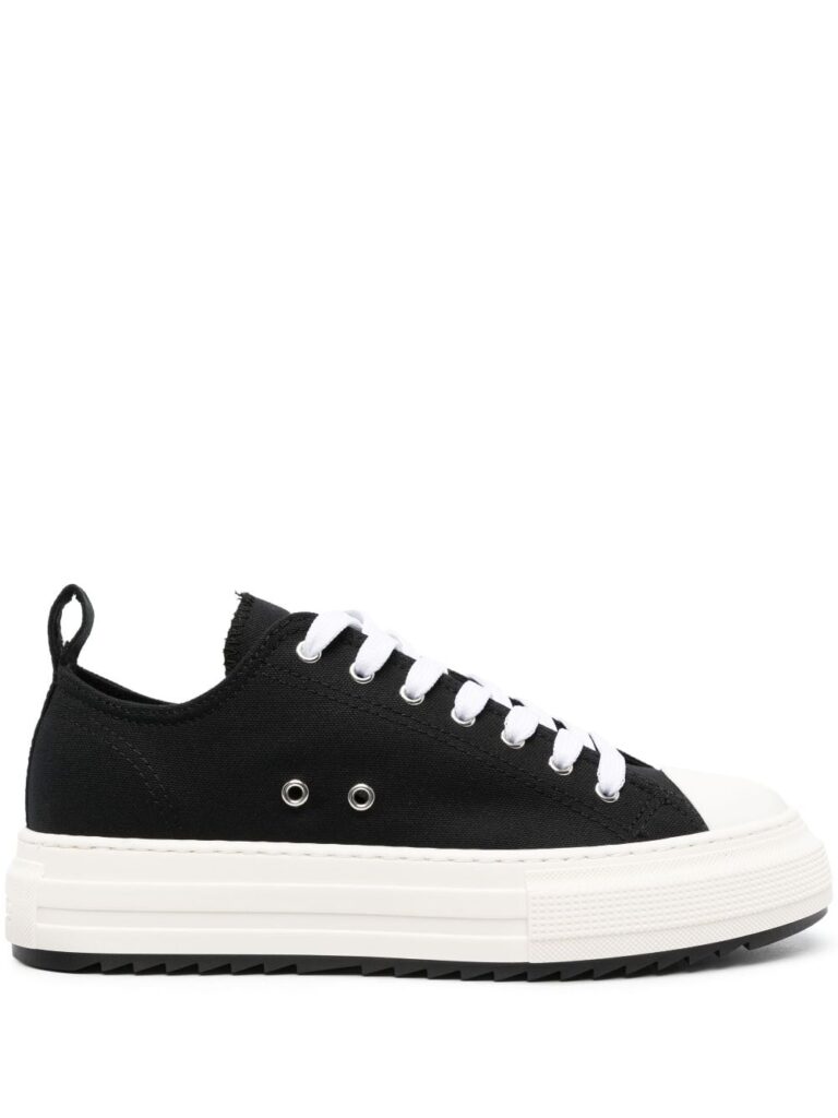 Dsquared2 logo-patch low-top sneakers