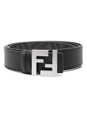 FENDI FF-motif leather belt