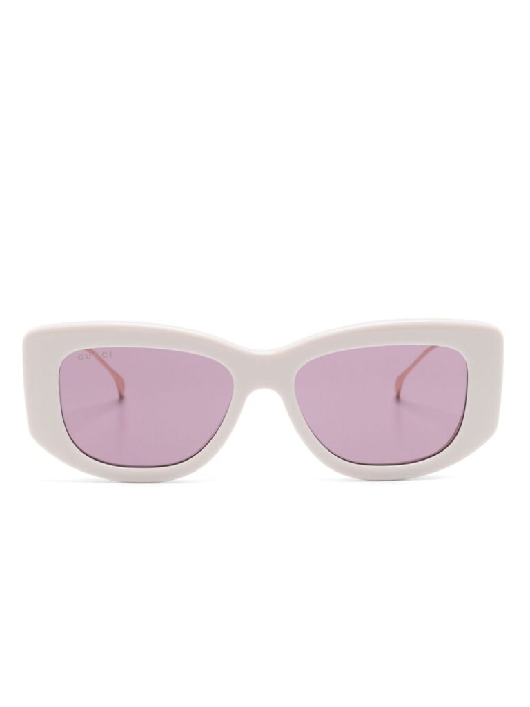 Gucci Eyewear Double G butterfly-frame sunglasses